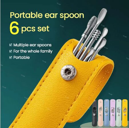 6pcs/Set Ear Cleaner Wax